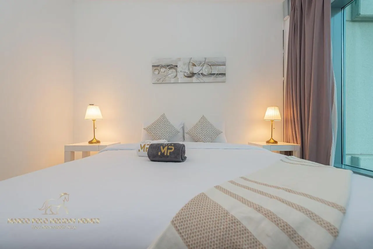 شقة Marco Polo - 2 Bedroom With Burj Khalifa View - 5 Min To Dubai Mall